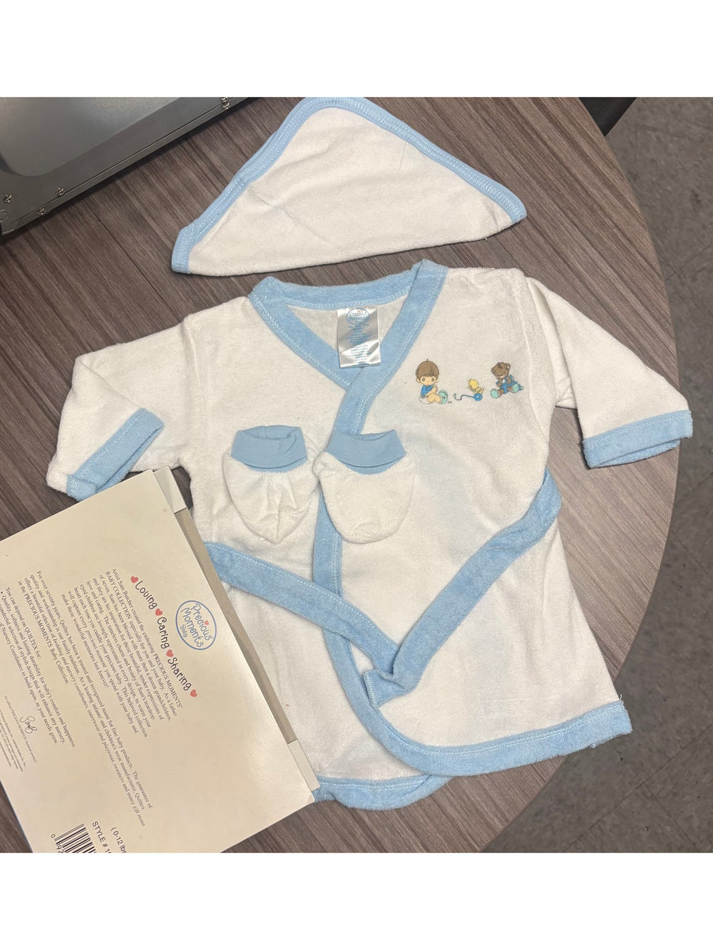 Vintage Precious Moments Baby Bath Set